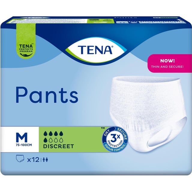 Tena Pants Discreet M | Intimvård - Underlivsbesvär - Inkontinens | Apoteka