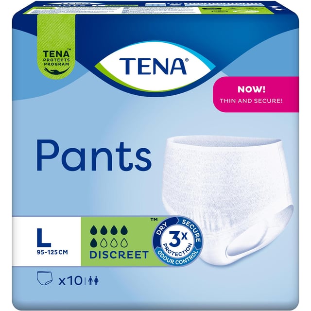 Tena Pants Discreet L | Intimvård - Underlivsbesvär - Inkontinens | Apoteka