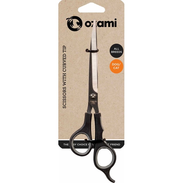 Ozami Scissors With Curved Tip 20,3 cm | Djur - Pälsvård - Saxar & effileringssaxar,Djur - Pälsvård - Pälsvård för katter,Djur - Pälsvård - Pälsvård för hundar | Apoteka