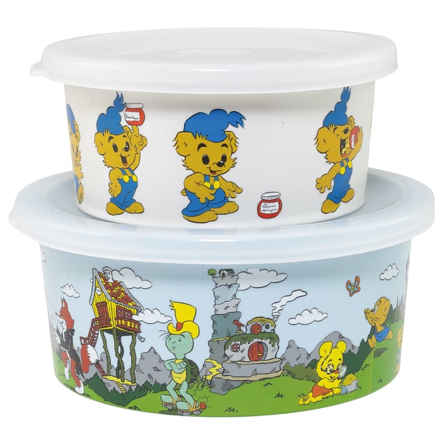 Rätt Start Bamse Snackbox 2-pack | Baby, barn & förälder - Mata - Tillbehör & förvaring | Apoteka