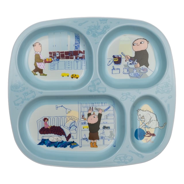 Rätt Start Alfons Åberg Facktallrik | Baby, barn & förälder - Mata - Barntallrikar & barnbestick | Apoteka