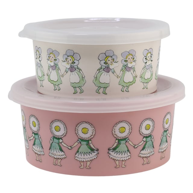 Rätt Start Elsa Beskow Blomsterfesten Snackbox 2-pack | Baby, barn & förälder - Mata - Tillbehör & förvaring | Apoteka