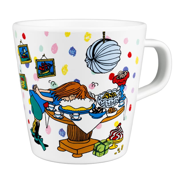 Rätt Start Pippi Födelsedag Mugg med Handtag