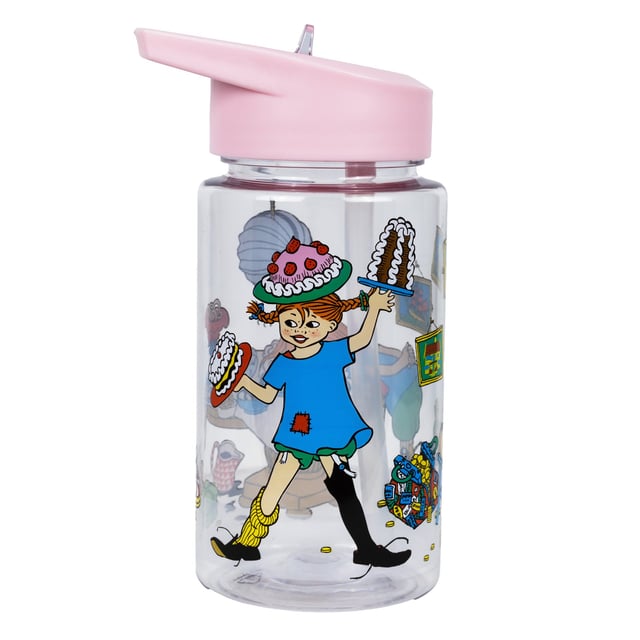 Rätt Start Pippi Födelsedag Vattenflaska i Plast 500 ml | Baby, barn & förälder - Mata - Vattenflaskor för barn | Apoteka