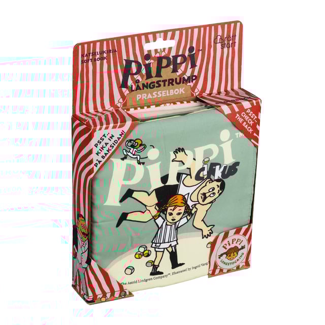 Rätt Start, Pippi Långstrump Cirkus Prasselbok 1st | Baby, barn & förälder - Leksaker - Barnböcker | Apoteka