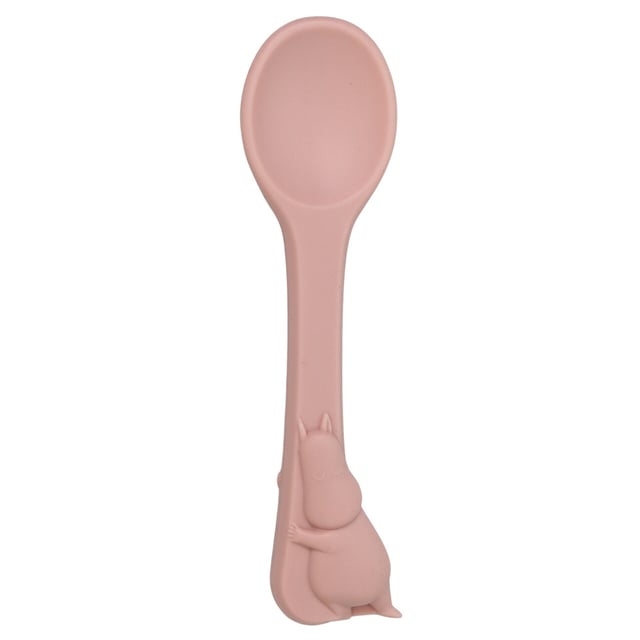 Rätt Start Mumin Silikon Sked Rosehip Pink | Baby, barn & förälder - Mata - Barntallrikar & barnbestick | Apoteka