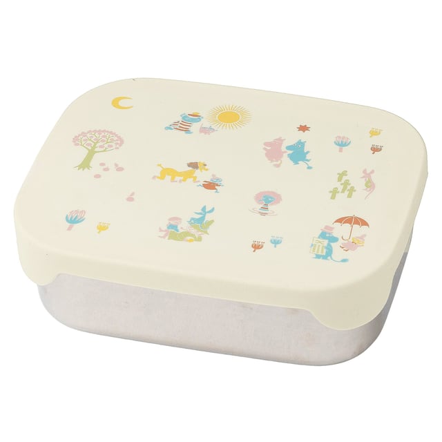 Rätt Start Mumin 80 Lunchlåda i Plåt Beige | Baby, barn & förälder - Mata - Tillbehör & förvaring | Apoteka