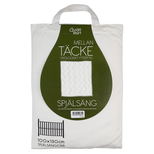 Rätt Start Mellantäcke+Kudde Spjälsäng Ekologiskt | Baby, barn & förälder - Sömn för barn - Bäddset för barn | Apoteka