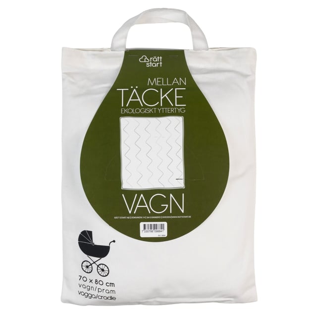 Rätt Start Mellantäcke+Kudde Vagn/Vagga Ekologiskt | Baby, barn & förälder - Sömn för barn - Bäddset för barn | Apoteka