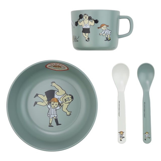 Rätt Start Pippi Cirkus Äta Grön 3 delar | Baby, barn & förälder - Mata - Pipmuggar & glas,Baby, barn & förälder - Mata - Barntallrikar & barnbestick | Apoteka
