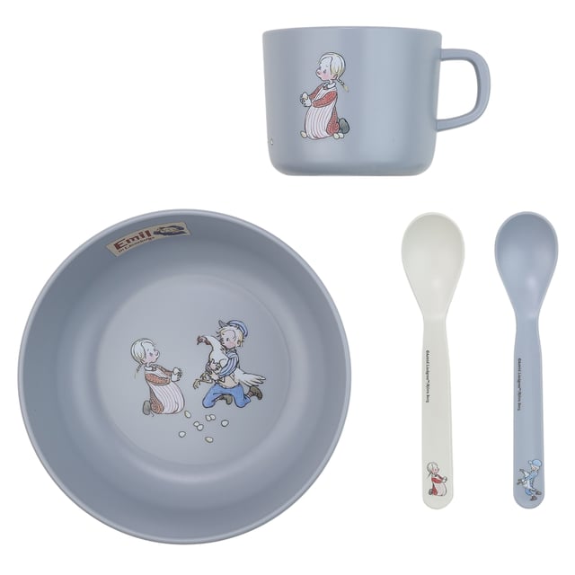 Rätt Start Emil i Lönneberga Äta 3 delar | Baby, barn & förälder - Mata - Pipmuggar & glas,Baby, barn & förälder - Mata - Barntallrikar & barnbestick | Apoteka