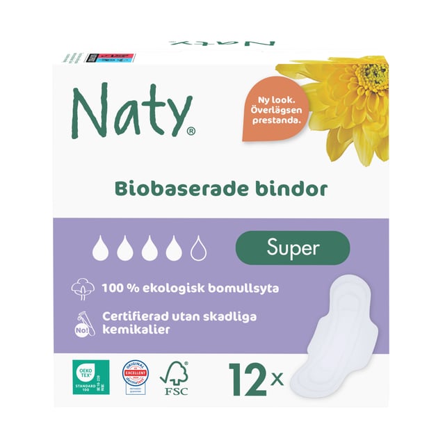 Naty Binda Super, 12 st