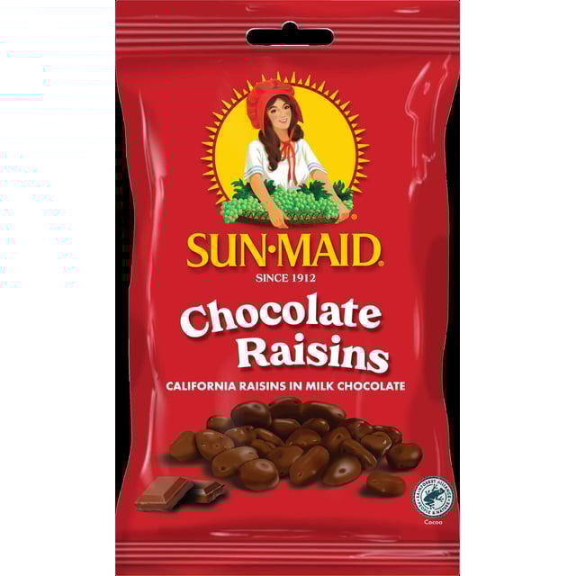 Sun Maid Chokladdragerade Russin 130 g | Mat & dryck - Snacks & godis - Choklad,Mat & dryck - Snacks & godis - Naturgodis | Apoteka