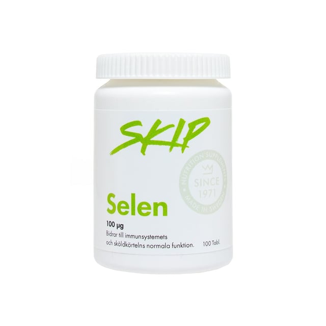 Skip Selen 100 tabletter | Vitaminer & kosttillskott - Vitaminer & mineraler - Selen | Apoteka