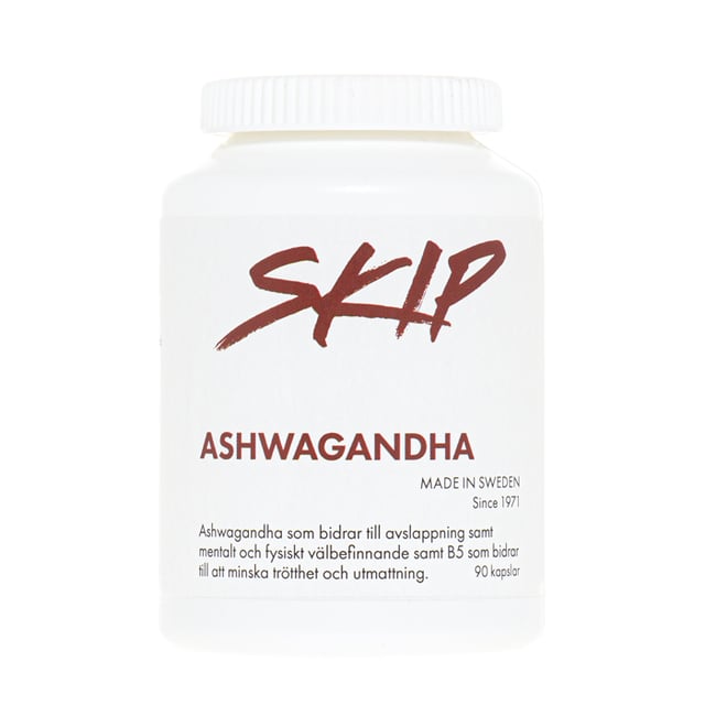 Skip Ashwagandha 90 kap | Vitaminer & kosttillskott - Ashwagandha,Vitaminer & kosttillskott - Energi & fokus | Apoteka