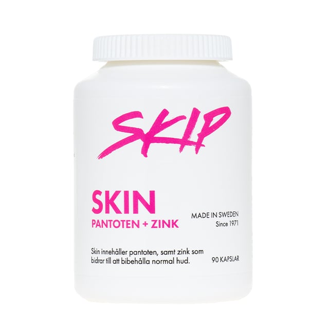 Skip Skin 90 kap | Vitaminer & kosttillskott - Vitaminer & mineraler - Zink | Apoteka