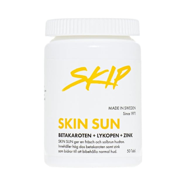 Skip Skin Sun 50 tab | Vitaminer & kosttillskott - Betakaroten,Vitaminer & kosttillskott - Hud, hår & naglar | Apoteka
