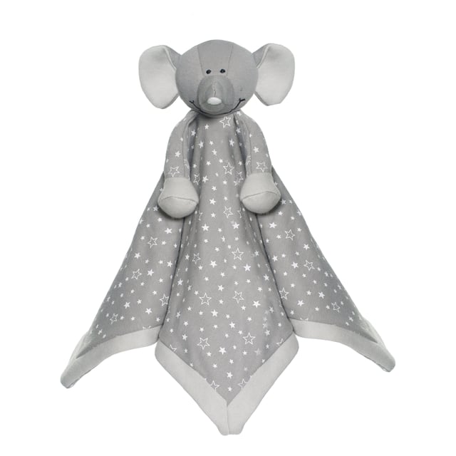 Teddykompaniet Diinglisar Organic Stars Snuttefilt Elefant 1 st