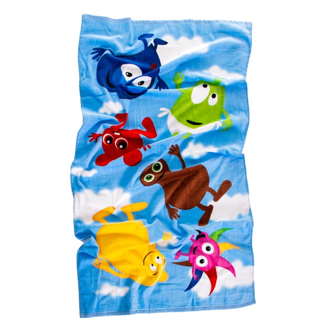 Babblarna Badhandduk Himmel 70x140 cm 1 st | Baby, barn & förälder - Bada & simma - Badhanddukar för barn | Apoteka