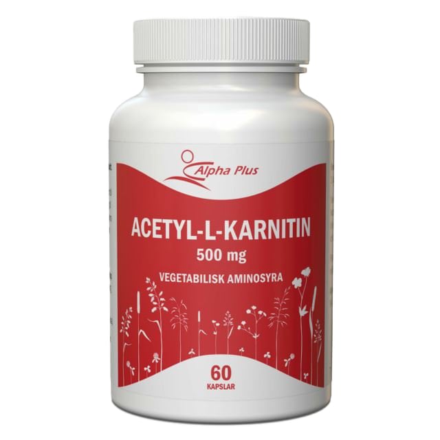 Alpha Plus Acetyl-L-karnitin 60 kapslar | Vitaminer & kosttillskott - Aminosyror | Apoteka