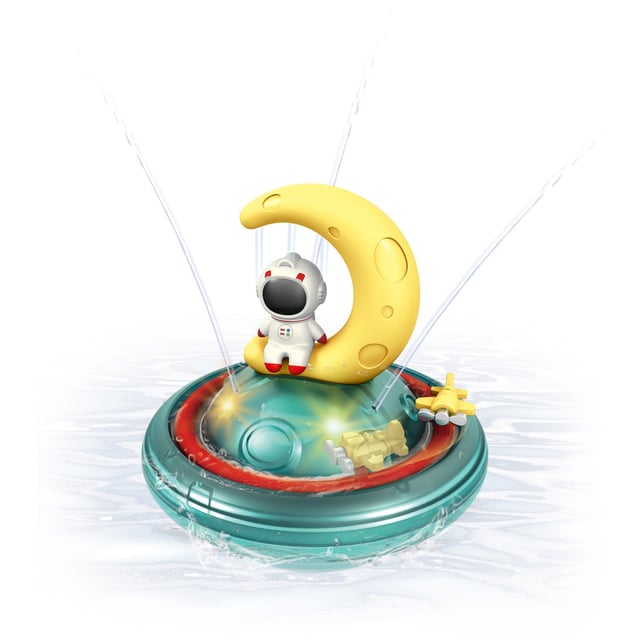 Carlo Baby Vattensprutande Astronaut med ljus +12 m 1 st | Baby, barn & förälder - Bada & simma - Badleksaker | Apoteka