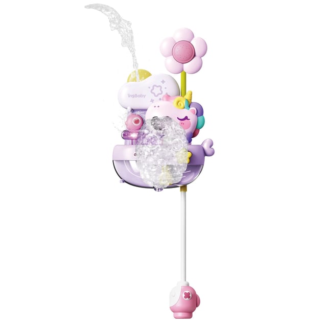 Carlo Baby Bubbelbadleksak med Blomdusch Unicorn +18 m | Baby, barn & förälder - Bada & simma - Badleksaker | Apoteka