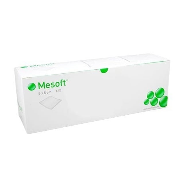 Mölnlycke Health Care Mesoft Kompresser 5 x 5 cm 300 st | Sår, bett & stick - Sår - Kompress | Apoteka