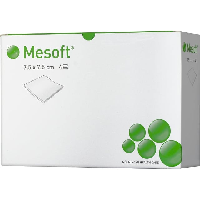 Mölnlycke Health Care Mesoft Kompresser 7,5 × 7,5 cm 300 st