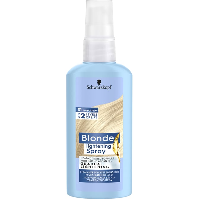 Schwarzkopf S1 Blonde Lightening Spray 125 ml | Hårvård - Hårfärg - Blekning & avfärgning | Apoteka