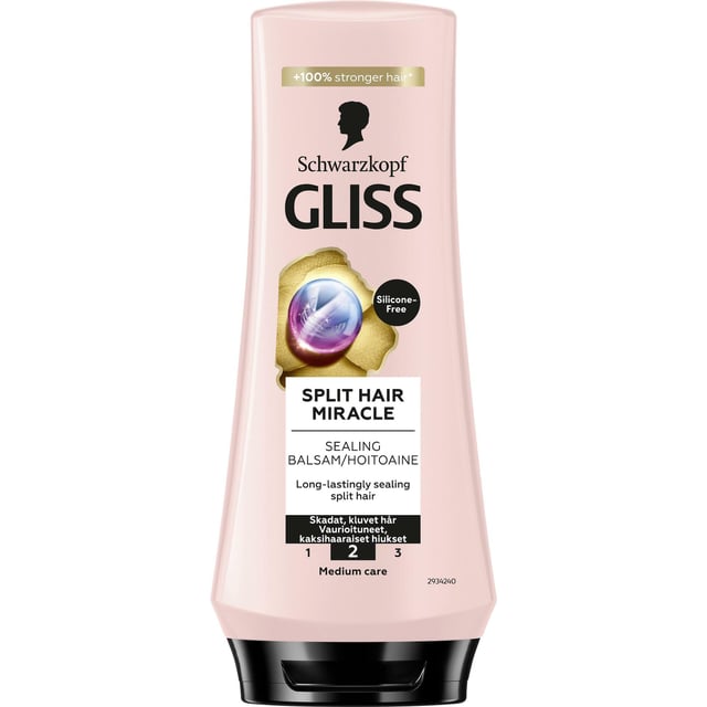 Schwarzkopf Gliss Split Hair Miracle Balsam 200 ml | Hårvård - Balsam - Balsam för skadat hår | Apoteka