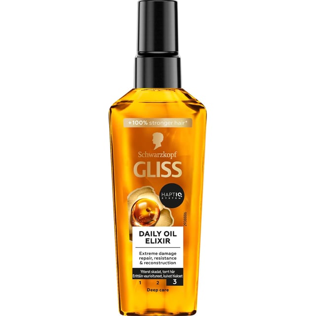 Schwarzkopf Gliss Daily Oil Elixir 75 ml | Hårvård - Håroljor & hårserum | Apoteka