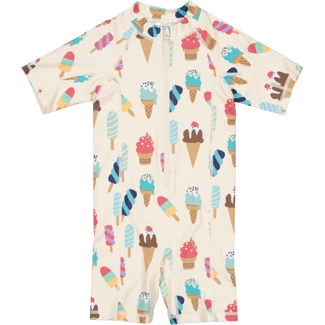 Geggamoja UV-Dräkt Beige Glassar Stl 110/116 | Baby, barn & förälder - Solskydd för barn - UV-kläder för barn - UV-dräkt | Apoteka