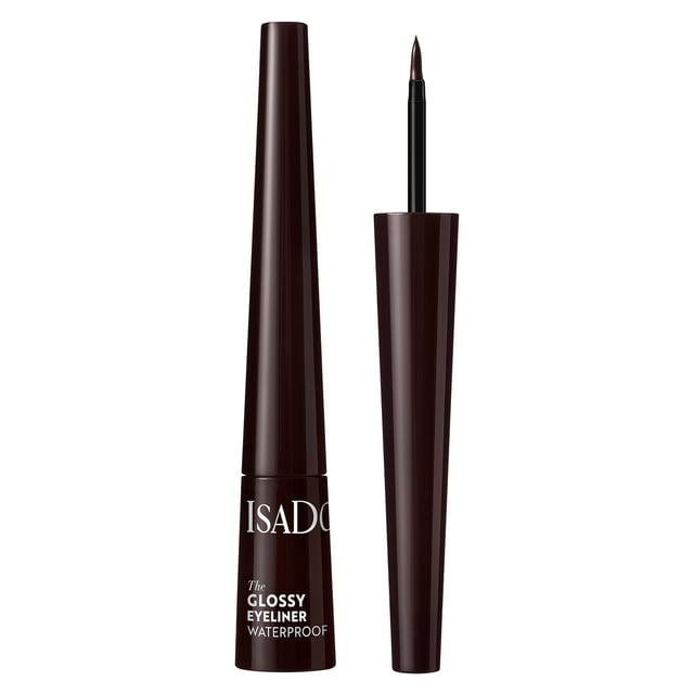 IsaDora Glossy Eyeliner 42 Dark Brown 2,5 ml | Smink - Ögonmakeup - Eyeliner & kajal | Apoteka