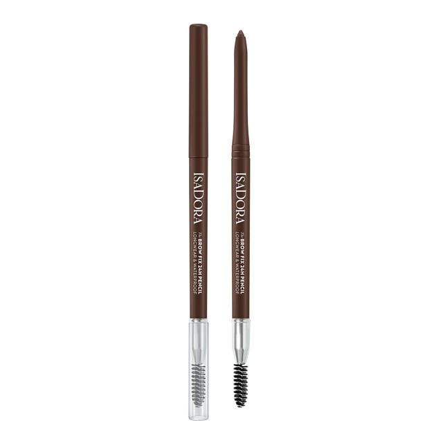 Isadora The Brow Fix 24h Pencil Longwear & Waterproof 02 Dark Brown | Smink - Ögonbryn - Ögonbrynspenna | Apoteka
