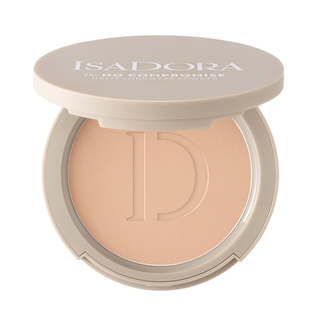 Isadora The No Compromise Matte Longwear Powder 66 Warm Beige 7 g | Smink - Puder & Rouge | Apoteka