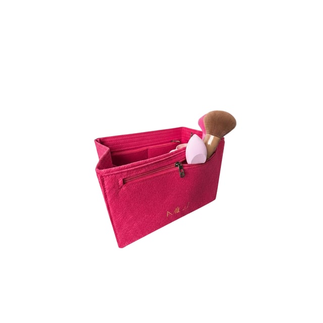 MILI Cosmetics Beauty Storage Filt Bag Pink