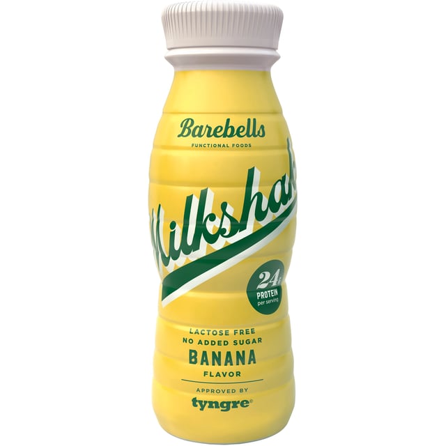 Barebells Protein Milkshake Banana 330 ml | Träning - Proteintillskott - Proteindryck | Apoteka