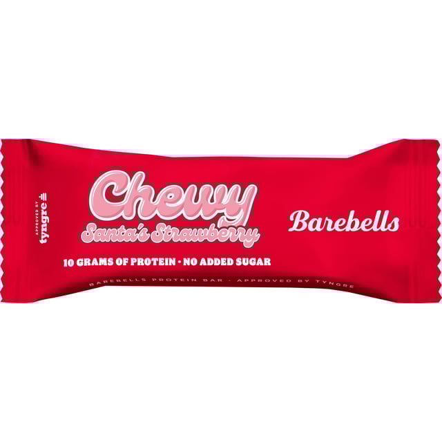 Alternativ bild 0 för Barebells Chewy Santa's Strawberry 40 g