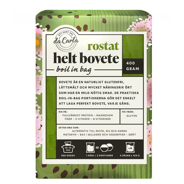 da Carla Bovete Boil In Bag 400 g | Mat & dryck - Skafferi - Pasta, ris & nudlar,Mat & dryck - Glutenfritt | Apoteka