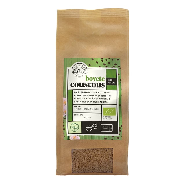 da Carla EKO BOVETE CousCous 300 g | Mat & dryck - Skafferi - Pasta, ris & nudlar,Mat & dryck - Glutenfritt | Apoteka