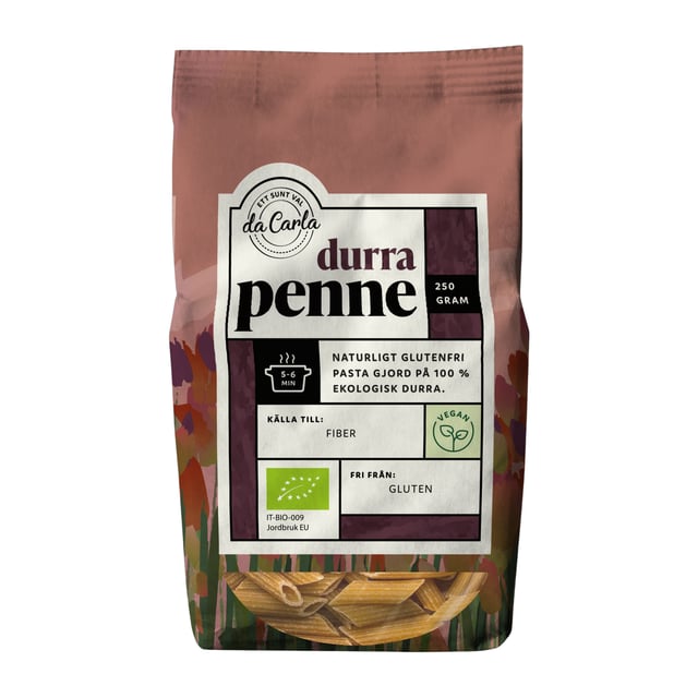 da Carla Penne 100% Durra 250 g | Mat & dryck - Skafferi - Pasta, ris & nudlar,Mat & dryck - Glutenfritt | Apoteka