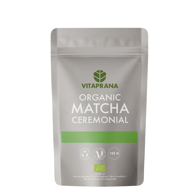 Vitaprana Organic Matcha Ceremonial 125g | Mat & dryck - Superfood - Matcha | Apoteka