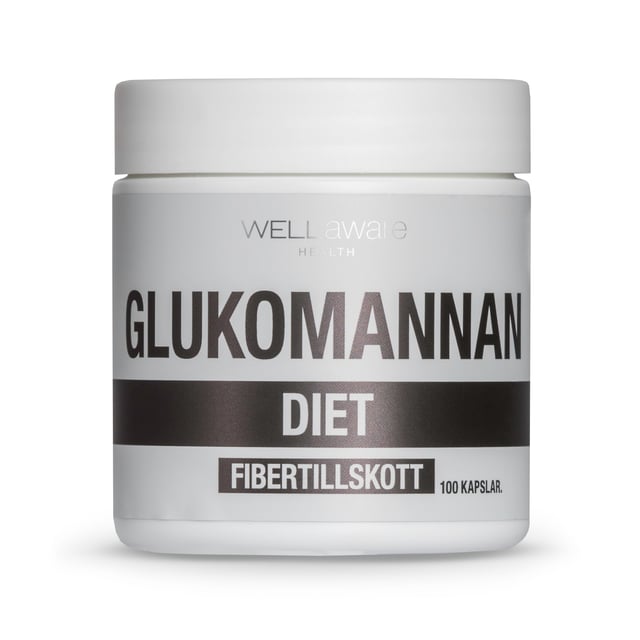 WellAware Health Glukomannan 100 st | Viktkontroll - Viktminskning | Apoteka