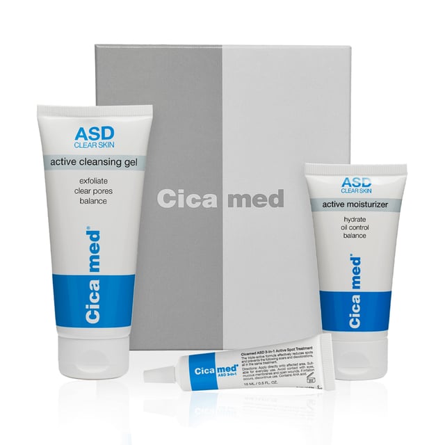 Cicamed Medical Science Clear Skin Kit | Hudvård - Ansiktsvård - Ansiktskräm - Salicylsyrakräm,Hudvård - Hudbesvär - Akne - Aknekräm,Hudvård - Hudbesvär - Akne - Rengöring för akne | Apoteka