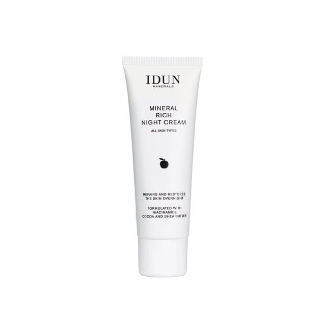 IDUN Minerals Mineral Rich Night Cream 50 ml | Hudvård - Hudvård för män - Ansiktsvård för män - Ansiktskräm,Hudvård - Ansiktsvård - Ansiktskräm - Nattkräm | Apoteka