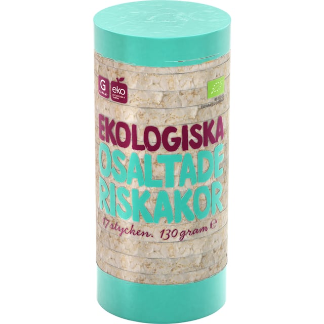 Garant Ekologiska Varor Riskaka Osaltad Eko 130 g | Mat & dryck - Skafferi - Kakor & kex | Apoteka