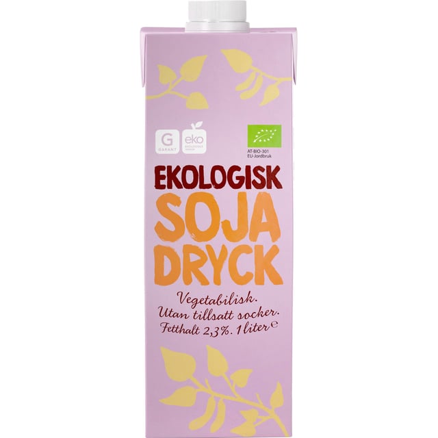 Garant Ekologisk Sojadryck 1000 ml | Mat & dryck - Drycker - Växtbaserad dryck | Apoteka