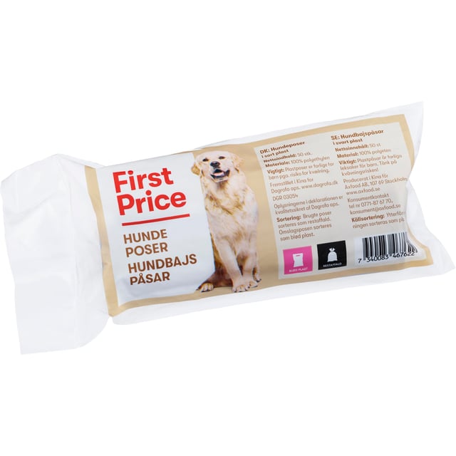 First Price Hundbajspåsar 50 st