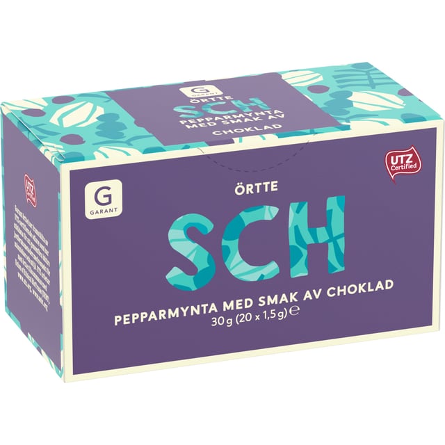 Garant Örtte Mint & Choklad 30 g | Mat & dryck - Drycker - Te | Apoteka
