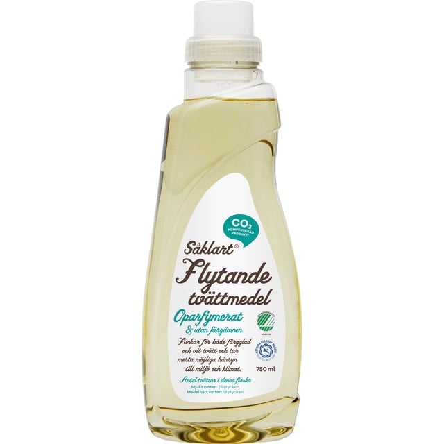 Såklart Flytande Tvättmedel 750 ml